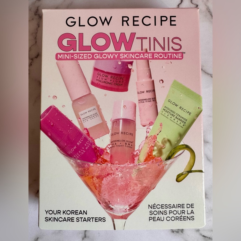 ✨GlowTinis Glow Recipe Skincare Set Brand New✨